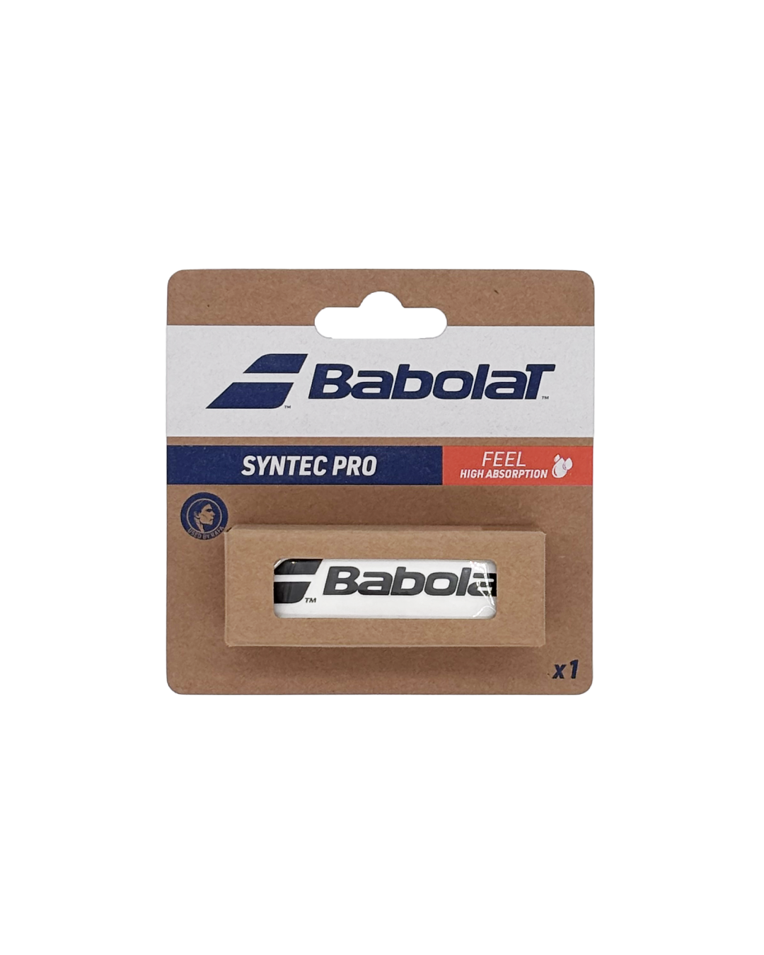 Babolat Syntec Pro Replacement Grip (White)