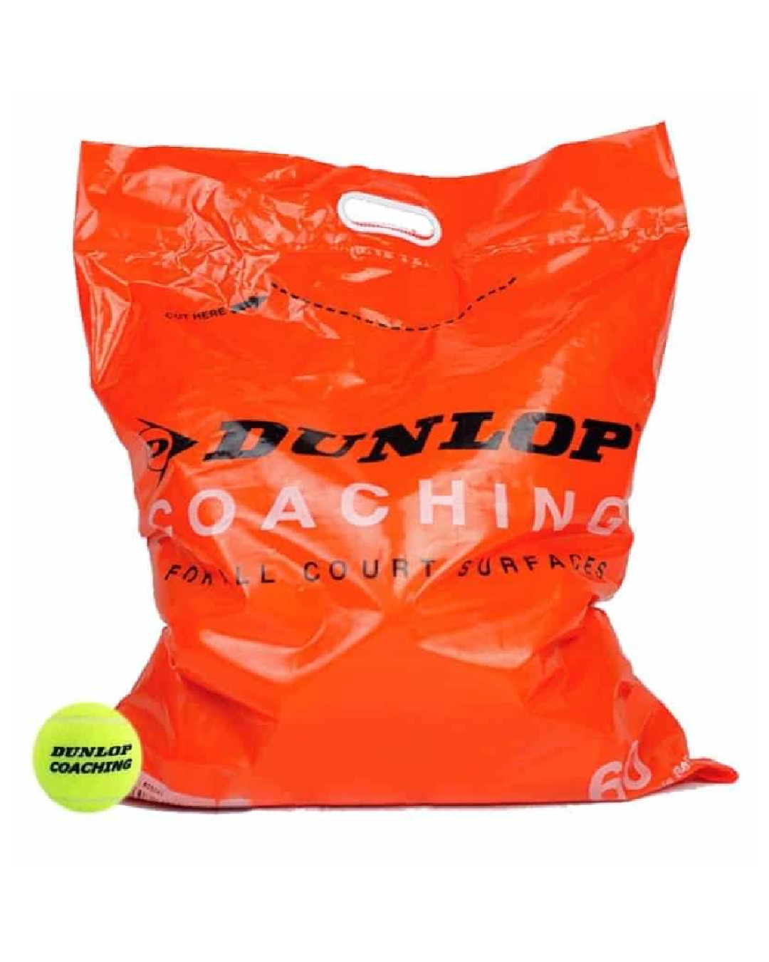 Dunlop Coaching Balls (60 Balls/Pack)