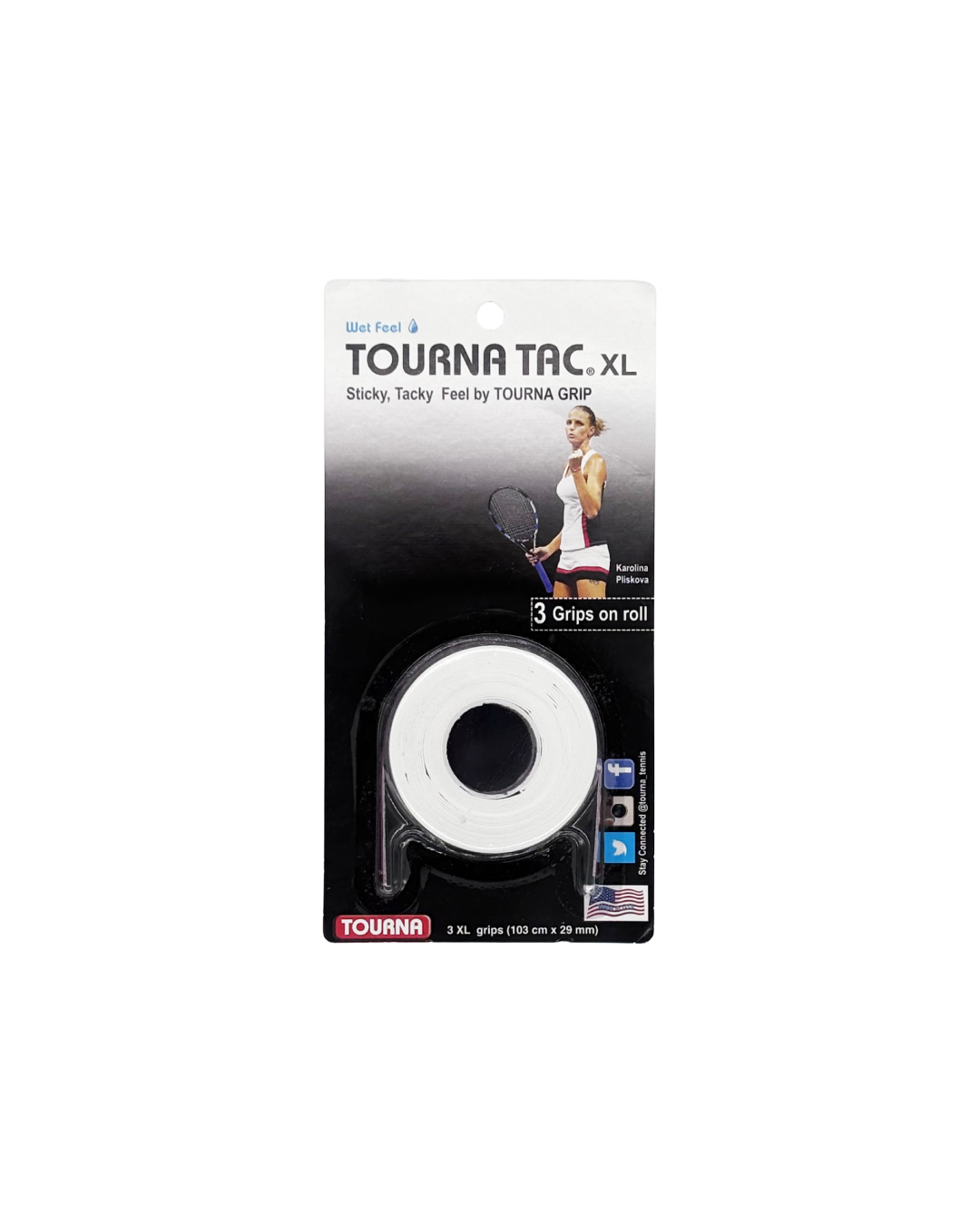 Tourna Tac XL Overgrip (White)