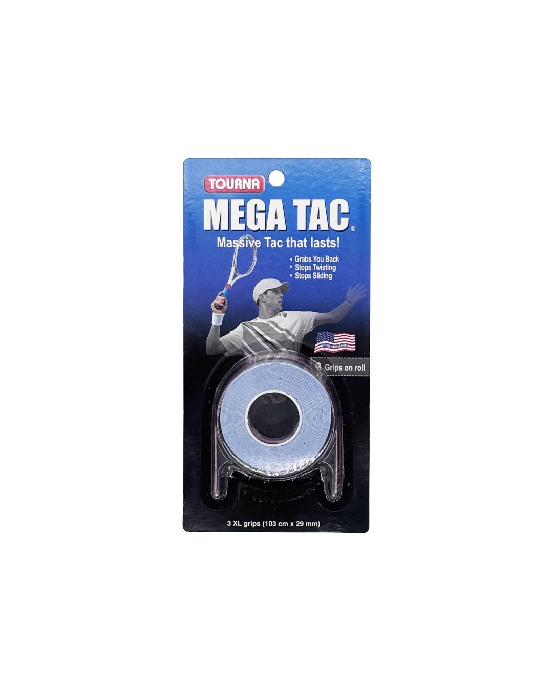 Tourna Mega Tac Overgrip (Blue)
