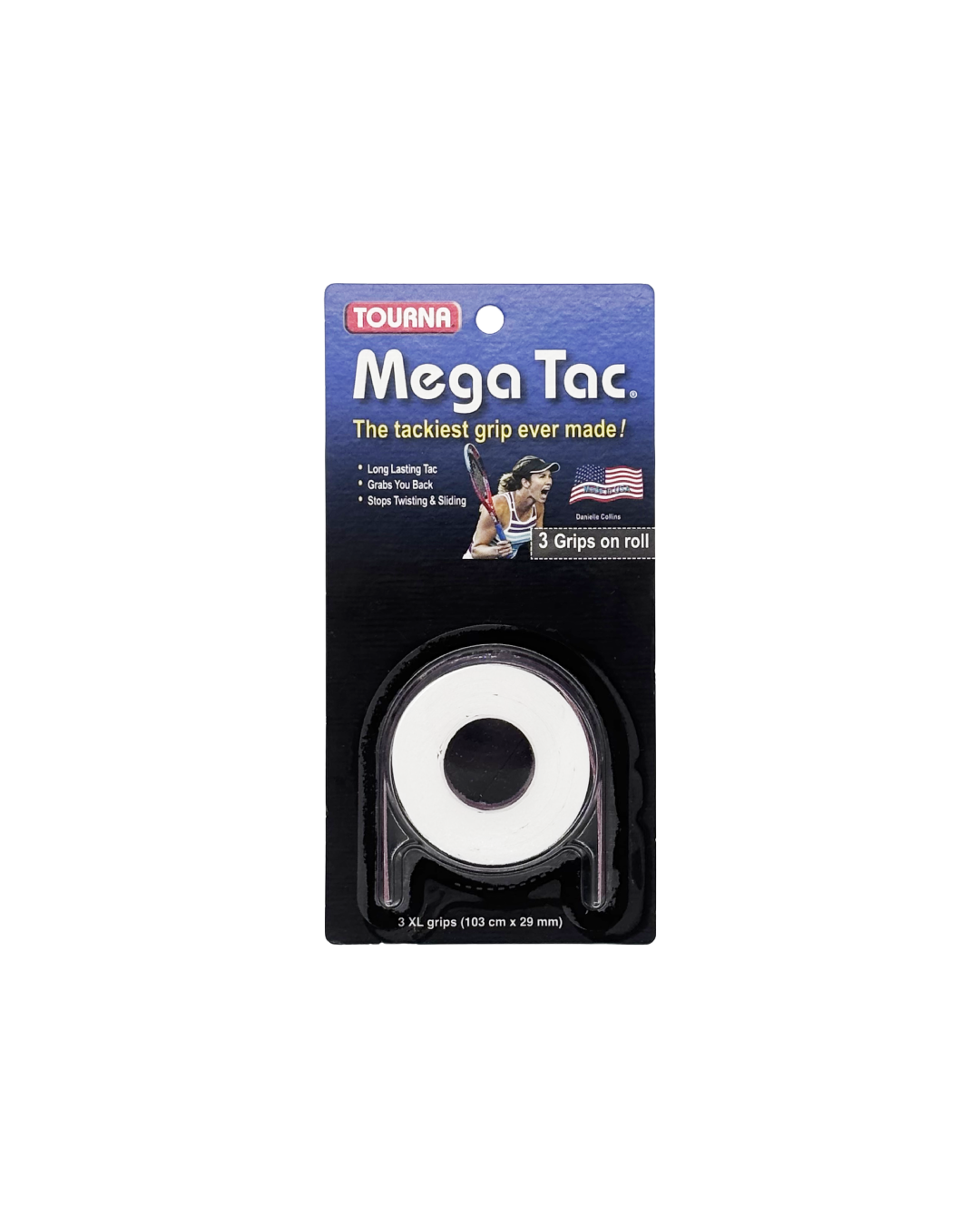 Tourna Mega Tac Overgrip (White)