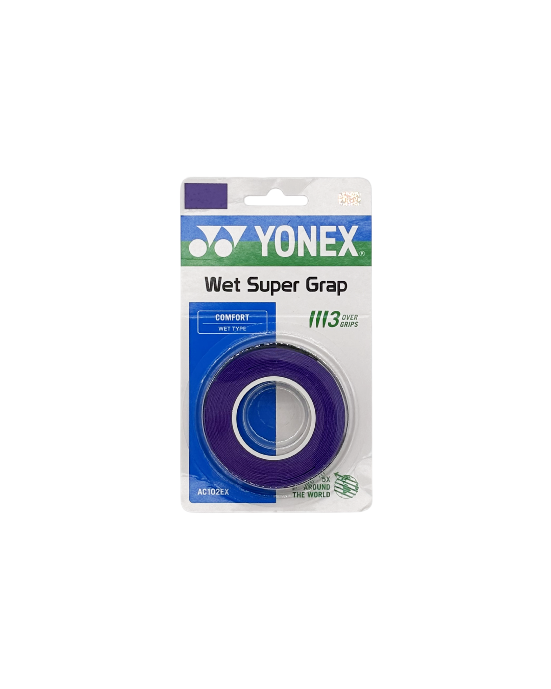 Yonex Wet Super Overgrip (Purple)
