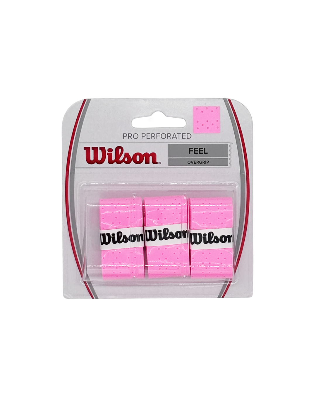 Wilson Pro Perforated Overgrip (Pink)